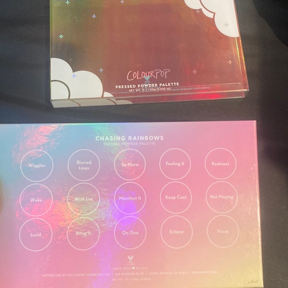 Chasing Rainbows Colourpop palette 🎨 - Picture 5 of 5